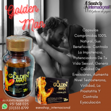 GOLDEN MAN CAPSULA POTENCIA MAS VIRILIDAD ERECCION DURA 931568025